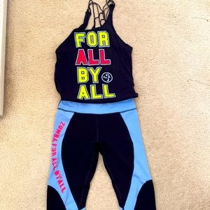 Zumba tank and leggings